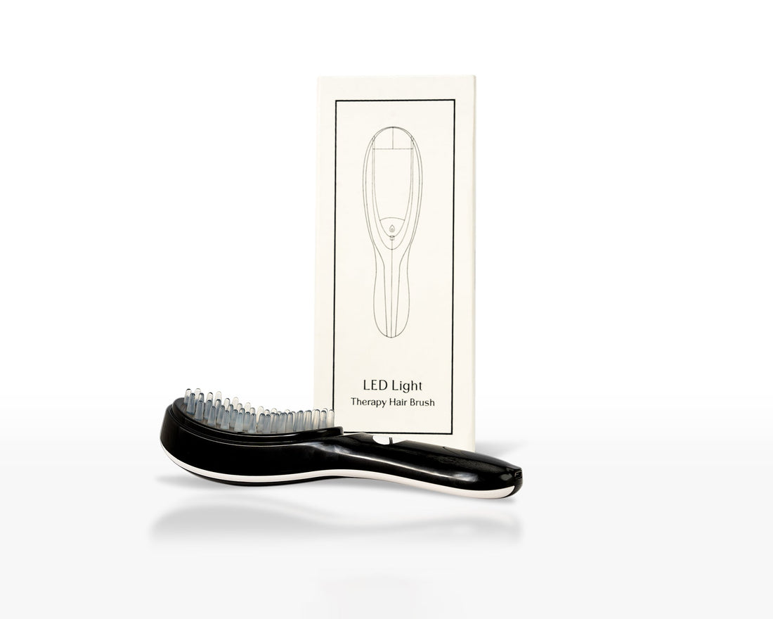 Power of Red and Blue Light Therapy: How Our Light Brush Transforms Your Hair and Scalp Health