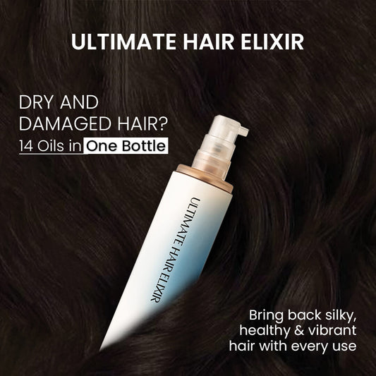 Ultimate Hair Elixir | 14 Natural Oils for Stronger, Healthier Hair