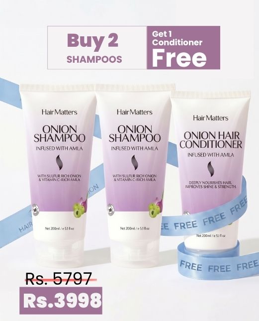 Onion Conditioner Infused with Amla for Soft Hair Secondary image