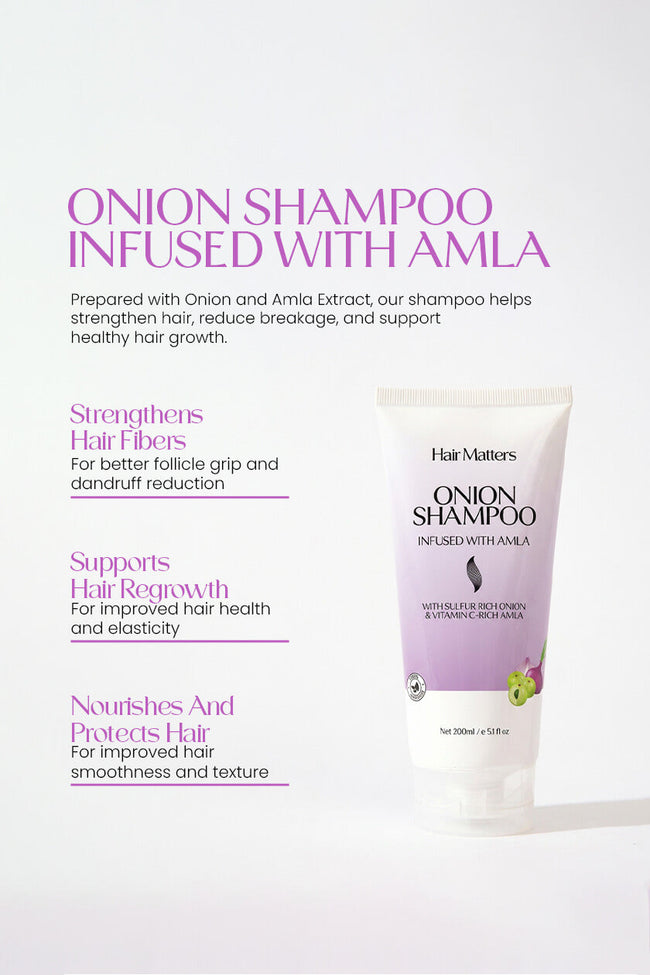 Onion Shampoo Infused with Amla for Hair Strength Secondary image