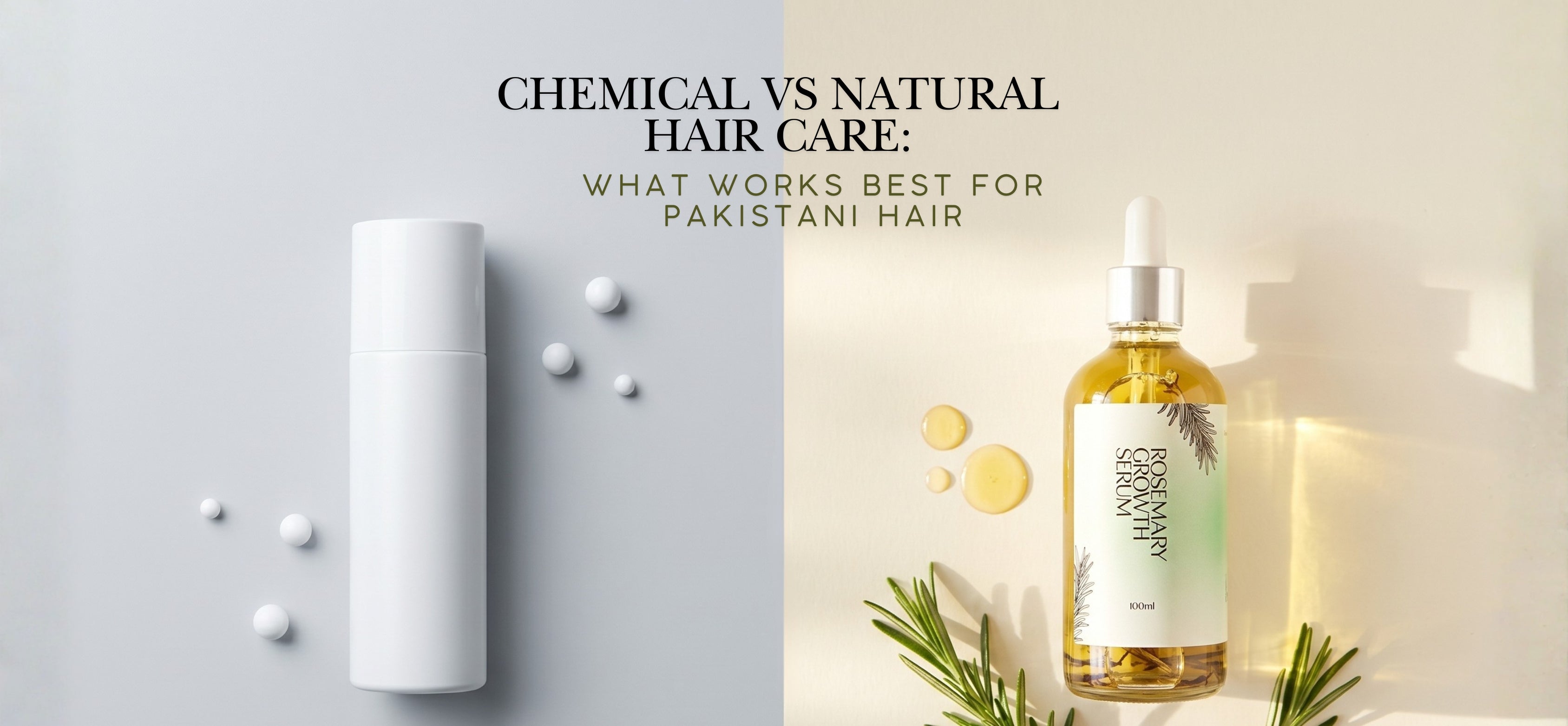 Chemical vs Natural Hair Care: What Works Best for Pakistani Hair