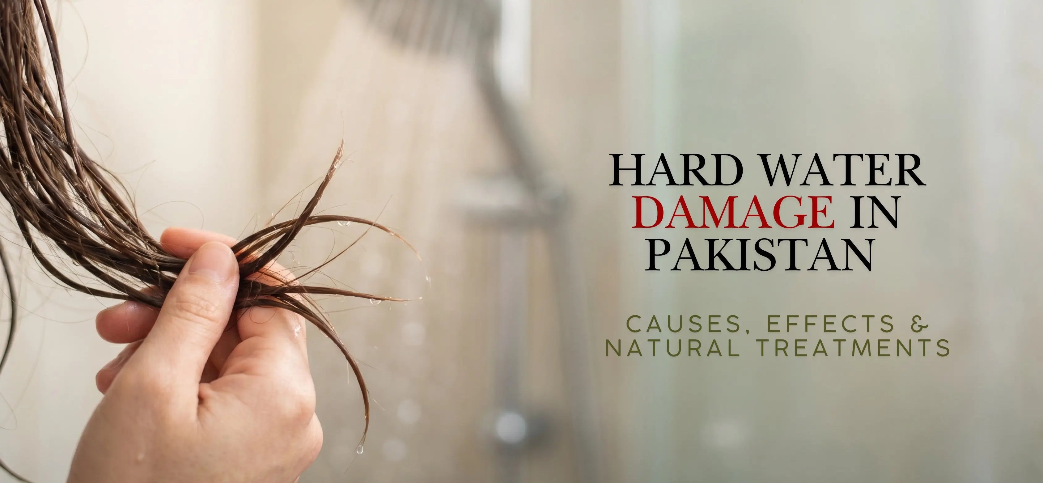 Hard Water Damage in Pakistan Causes Effects Natural Treatments