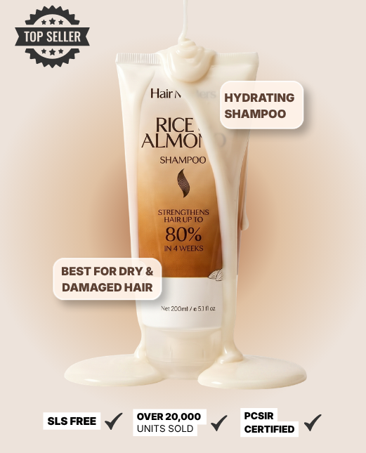 Rice & Almond Shampoo for Strong Healthy Hair Hair-Matters Main image