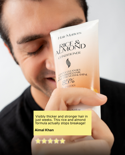 Rice & Almond Shampoo for Strong Healthy Hair Hair-Matters