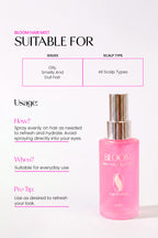 Bloom Hair Mist for Fresh Fragrant Hair