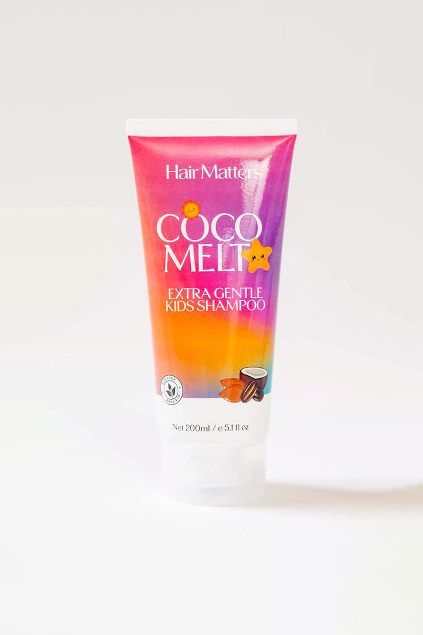 Coco Melt Kids Shampoo for Gentle Hair Care with Coconut