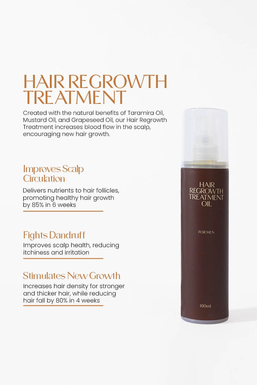 Hair Regrowth Treatment oil for Men Secondary image