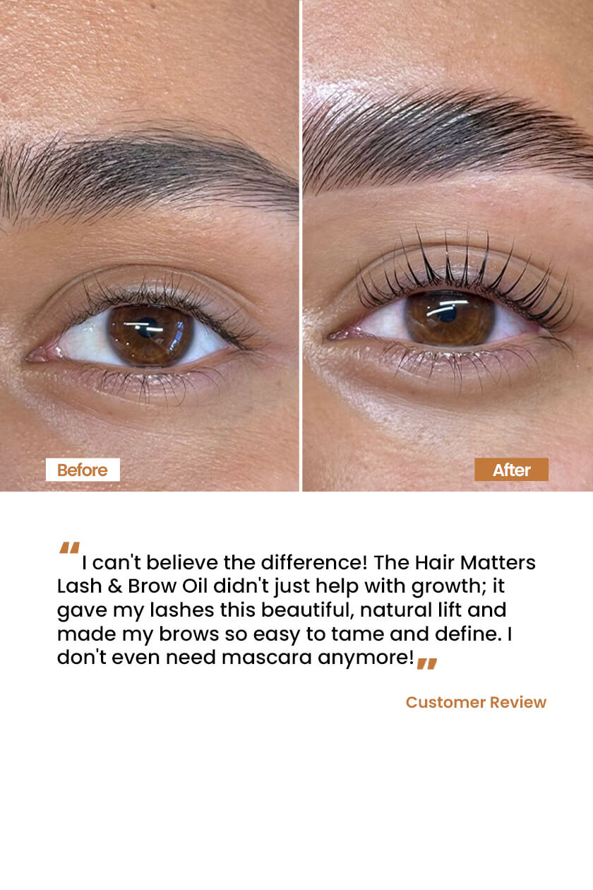 Lash & Brow Oil for Longer and Fuller Brows