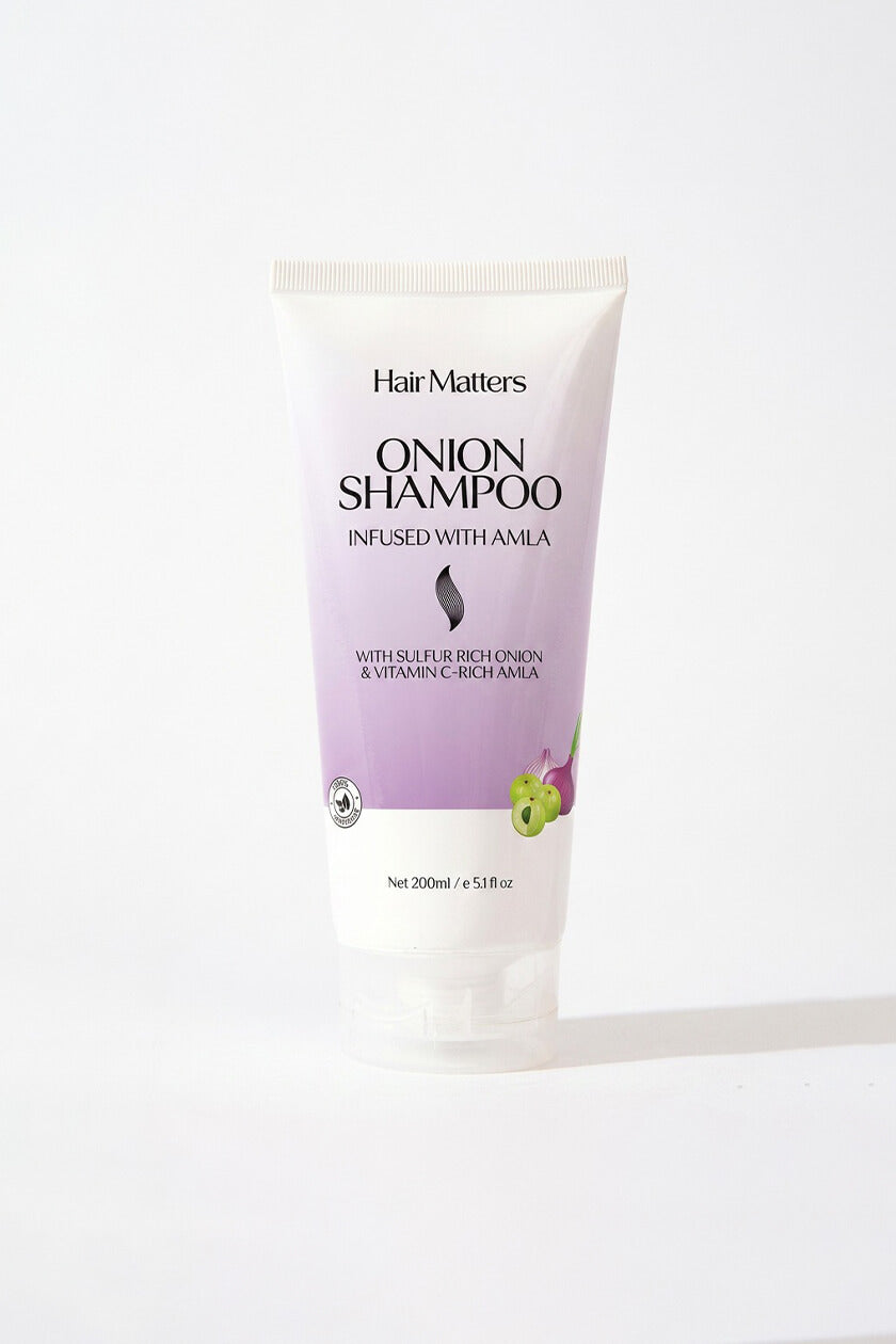 Onion Shampoo Infused with Amla for Hair Strength