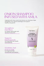 Onion Shampoo Infused with Amla for Hair Strength