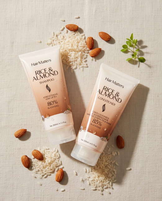 Nourishing Rice And Almond Bundle Hair Matters Co Main image