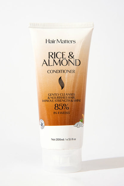Rice & Almond Conditioner – Deep Moisture for Dry Hair