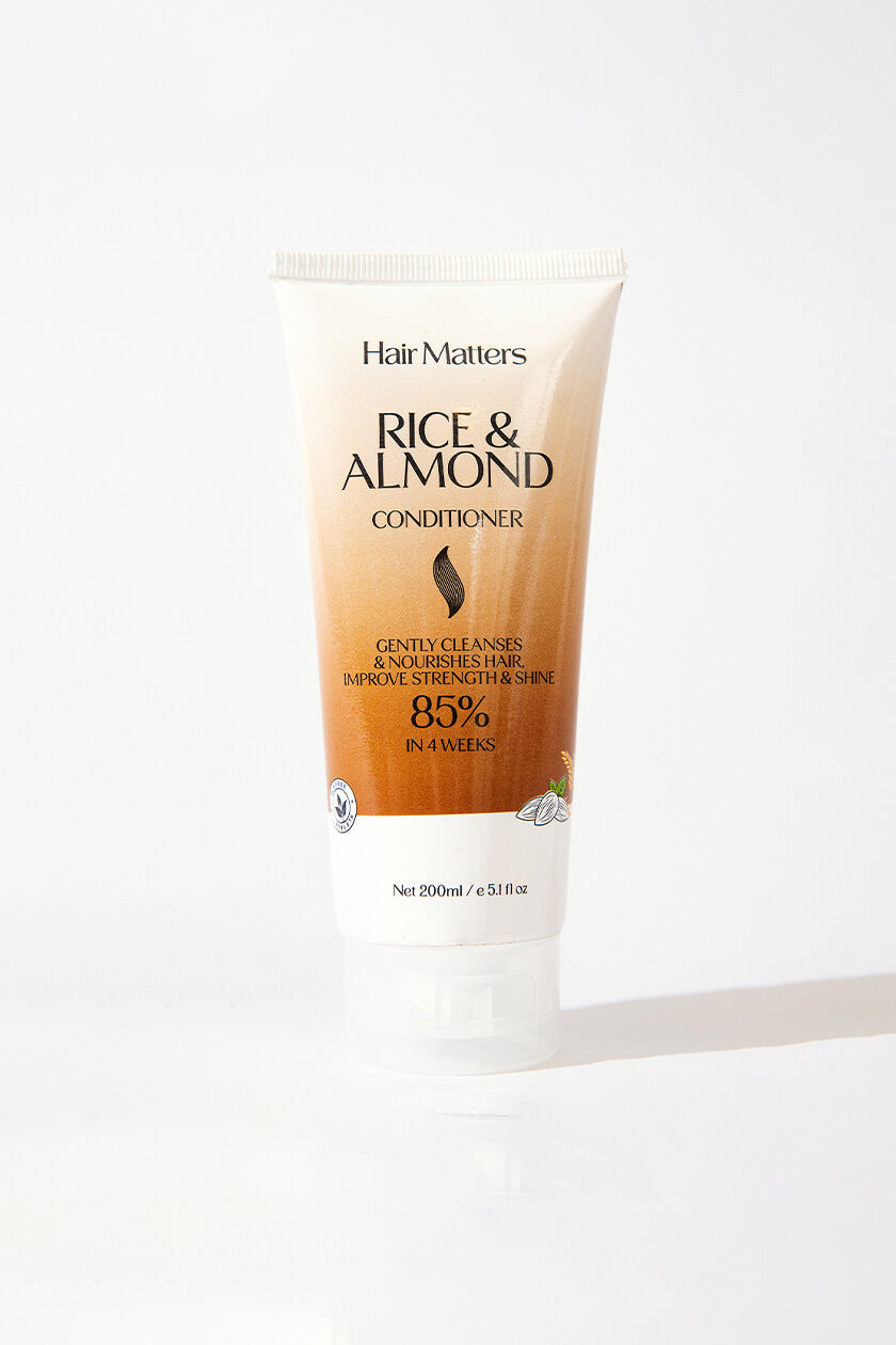 Rice & Almond Conditioner for Deep Moisture for Dry Hair