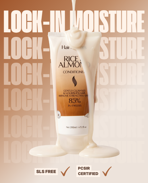 Rice & Almond Conditioner for Deep Moisture for Dry Hair Hair-Matters