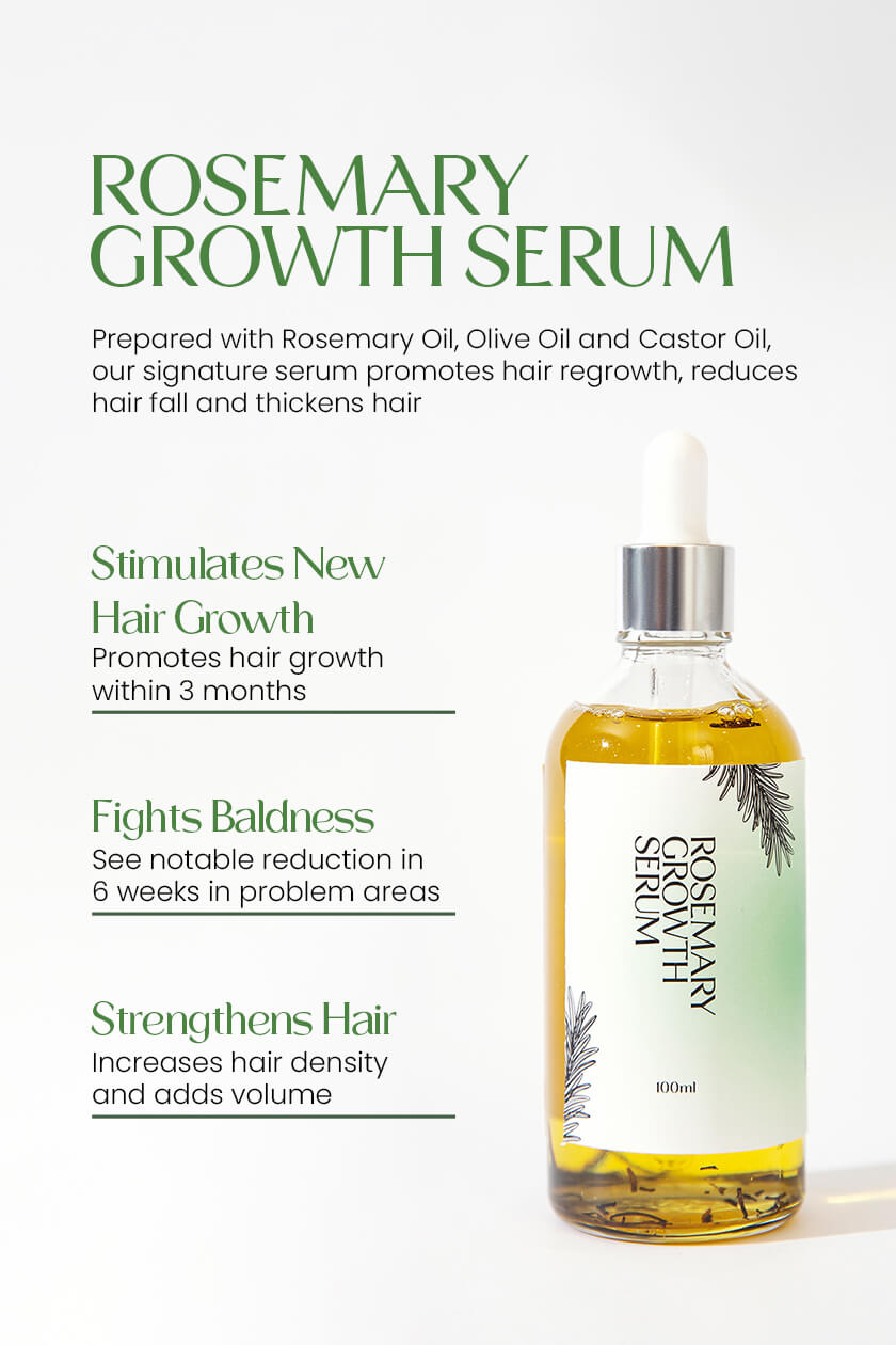 Rosemary Growth Serum – Faster Hair Regrowth Naturally Secondary image