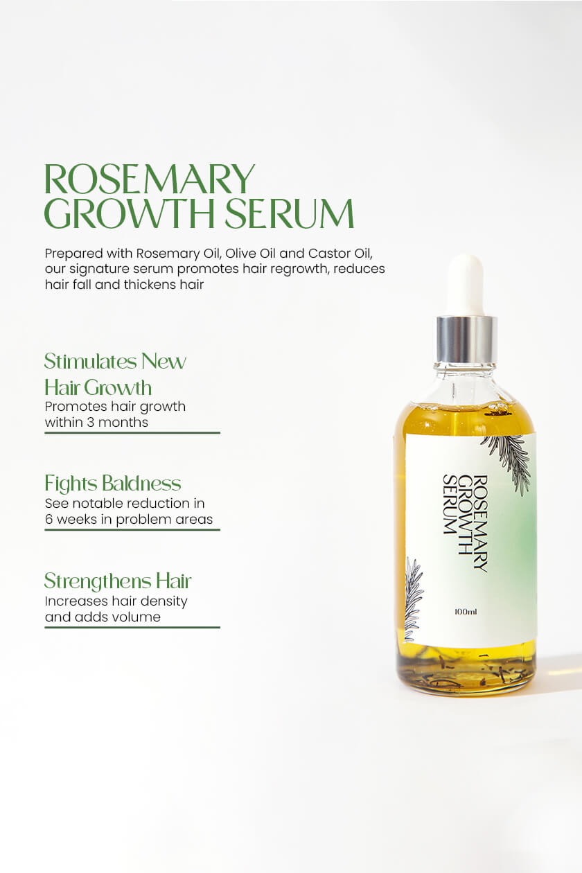 Rosemary Growth Serum for Fast Hair Regrowth